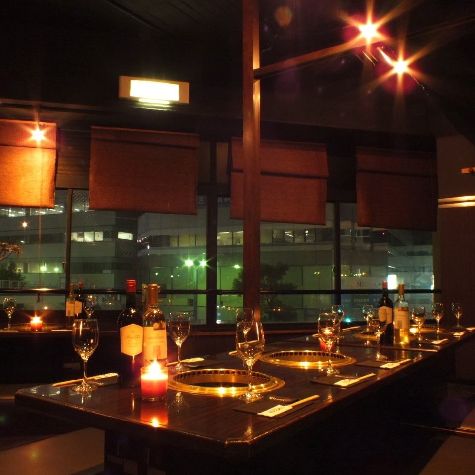 It is also possible to reserve the entire floor for 18 to 25 people.Recommended for company parties and other parties.