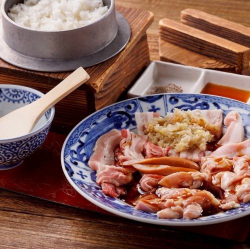 《釜炊き焼肉ランチ》