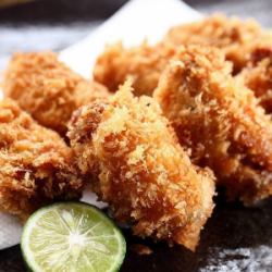 Fried oysters (large) (2 pieces)