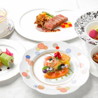 【ディナー7500コース】　お料理6品　7500円