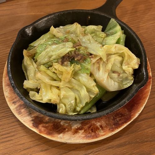 Anchovy cabbage