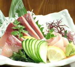 Yellowtail sashimi