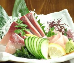 Yellowtail sashimi