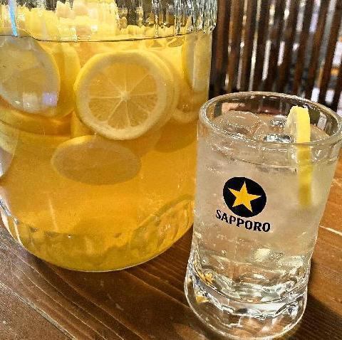 自家製漬け込みレモンサワー