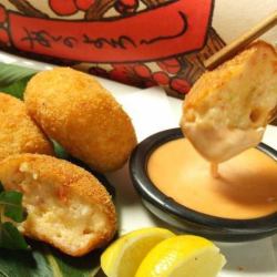 Deep-fried shrimp paste