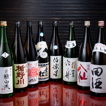 【４】東北メインの地酒１２種が飲める大人のプレミアム飲み放題120分付き、春の厳選お料理8品