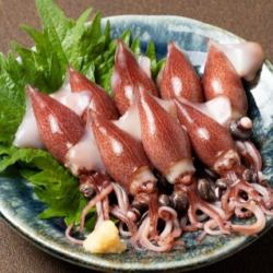 浜茹でホタルイカ