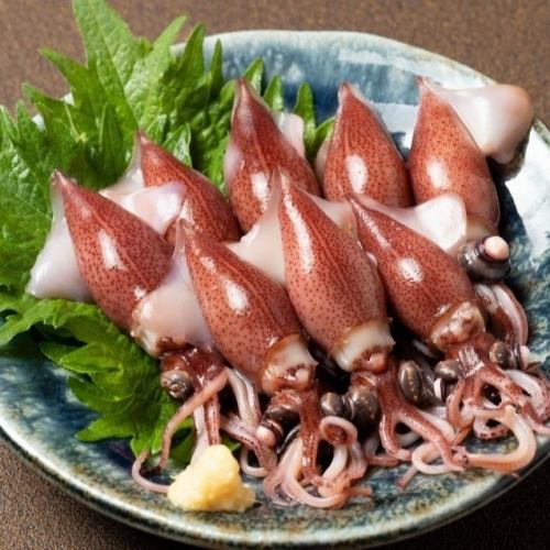 浜茹でホタルイカ