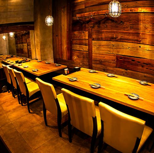 A wide variety of seating options are available.