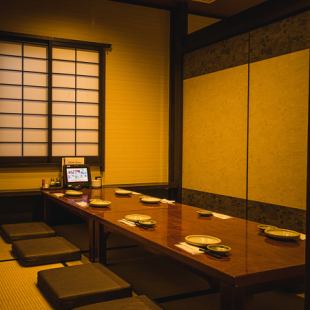 A private room that can be used by 8 people on the 2nd floor.