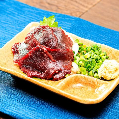 くじら赤身刺身