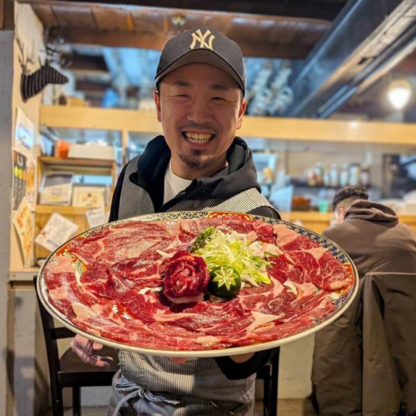 一生に一度は味わいたい！店主が贈る【至高の熊しゃぶコース】