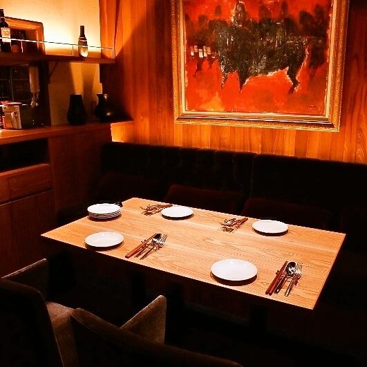 We also have private rooms that are perfect for dates! Book early!