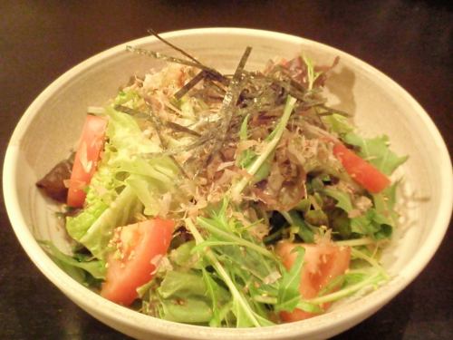 ベーシック野菜とトマトのサラダ