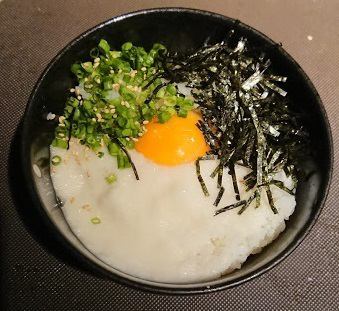 月見とろろ芋御飯／月見ナメ茸御飯／ナメ茸とろろ御飯