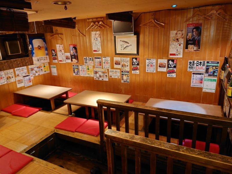 【宴会なら】飲み放題付きコースは4000円～♪池袋西口の居酒屋で新年会、忘年会、歓迎会、送別会、飲み会、女子会、デート、接待、貸切、飲み放題の宴会にも最適！掘りごたつ席で30名までOK！貸切のお値段の相談も受け付けます。