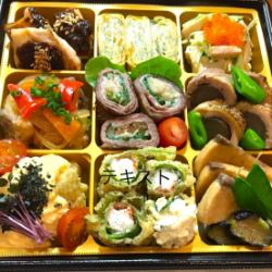 【前日予約限定】彩り弁当1～2人前5,500円（税込）～　※現金のみ（ご予算に応じてご相談承ります）