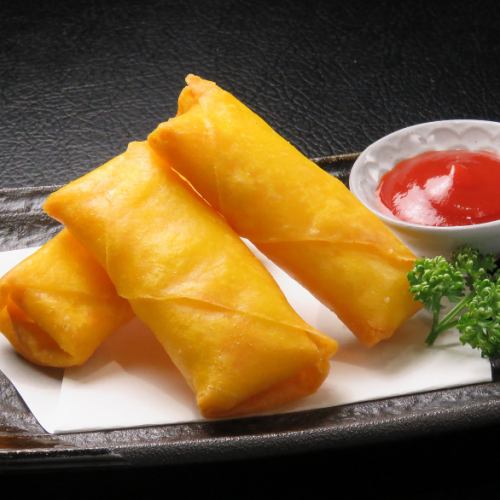 mozzarella cheese spring rolls