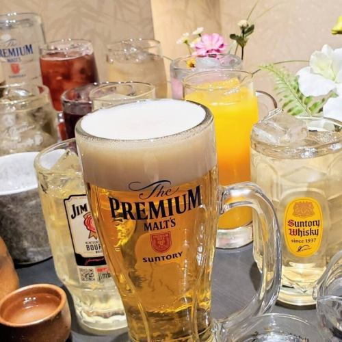 [★Fujieda store only★] Exceptional 120-minute standard all-you-can-drink plan with 30-minute advance order. 《Kinmugi》 1,650 yen (tax included)