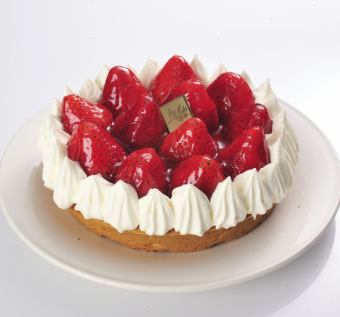 イチゴのタルト