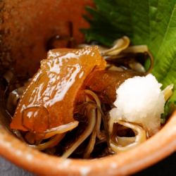 Herring roe pickled in Matsumae