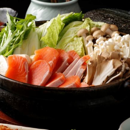 【11·12월 송년회】 “북쪽의 술집의 이시카리 냄비 코스” 2시간 음료제 포함 5,000엔 ◎전8품