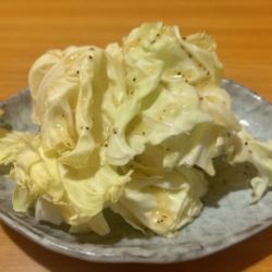 Salted cabbage / cold tofu