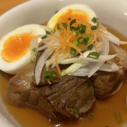 Homemade tender braised black pork (with egg)