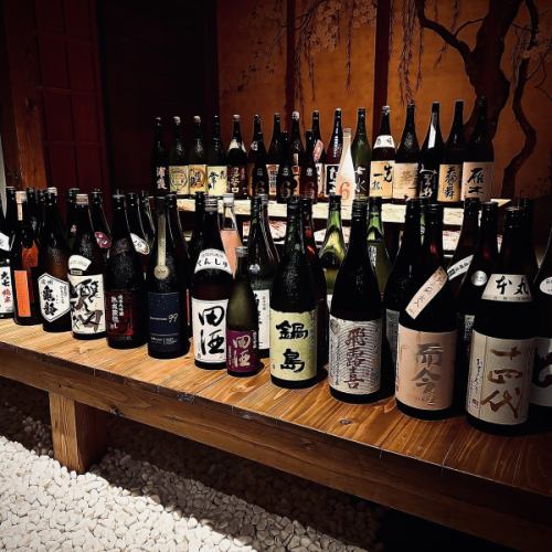 選りすぐりの日本酒60種類