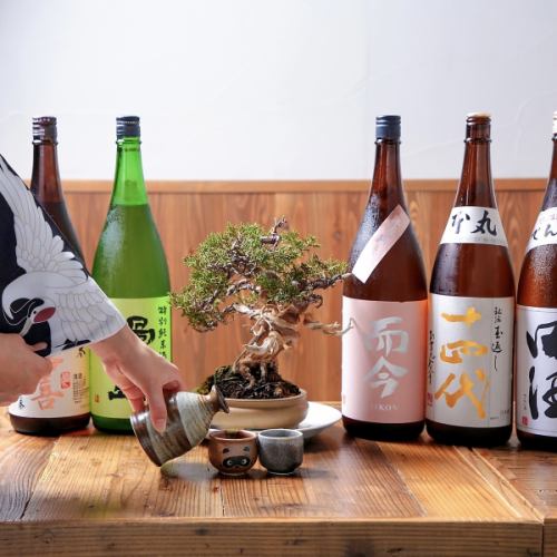 当店自慢の一品の数々×多種多様なお酒