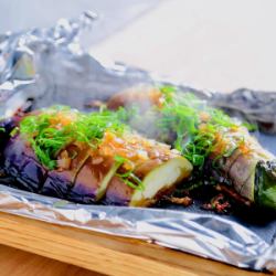 赤茄子のステーキ