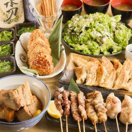 If you're having a party, this is it! [Standard course] Recommended dishes all at once! 8 dishes + up to 2.5 hours of all-you-can-drink for 4,000 yen