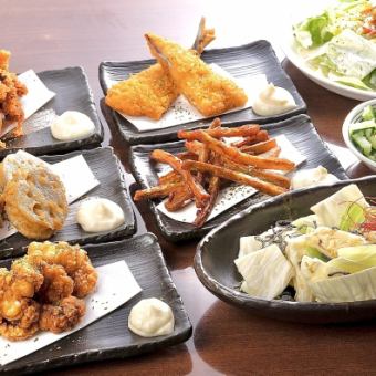 [Lowest price in the area!!]《Very popular!》★All you can eat and drink★ [150 types in total] 2 hours all you can eat and drink Normal course