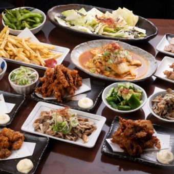 ★All-you-can-eat & all-you-can-drink fully open★ [223 items in total] All-you-can-eat and drink platinum course for up to 10 hours
