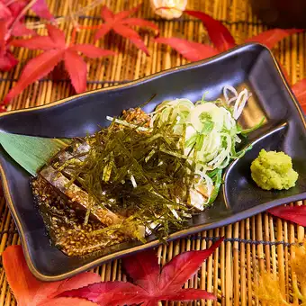 Sesame mackerel