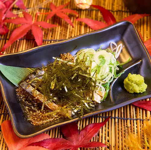 Sesame mackerel
