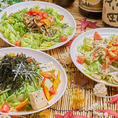Various salads