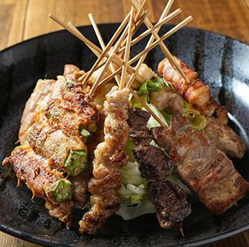 焼鳥おまかせ五本盛り