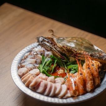 【贅沢ナッコプセコース】ナムルや韓国海苔を添え釜山名物を存分に味わう全5品◆4980円(税込)