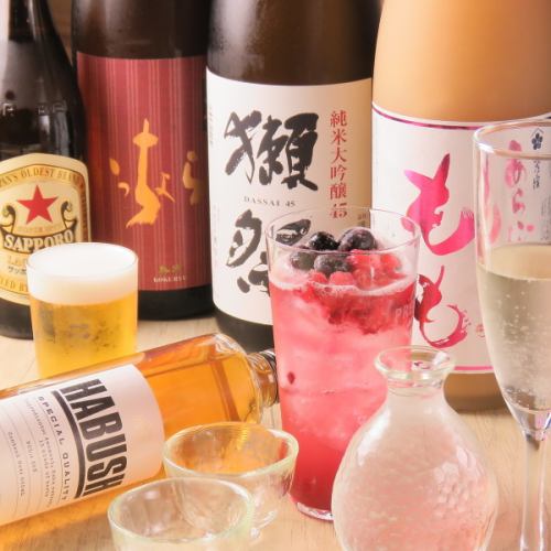 食事に合う豊富なドリンク