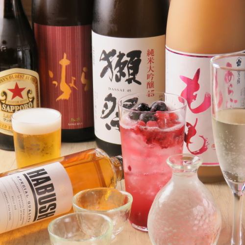 料理を引き立てる多彩なドリンク