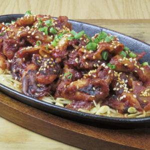 鉄板焼き！チーズチュクミ＆サムギョプサル