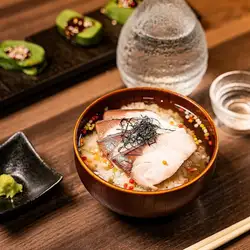 Ochazuke (plum, octopus wasabi, changja)