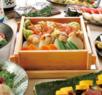 [Selectable main course] Enya's proud carefully selected course ◇ 5,490 yen <All-you-can-drink included> * 500 yen discount with coupon
