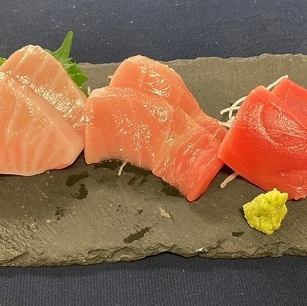 本マグロ　3種盛り