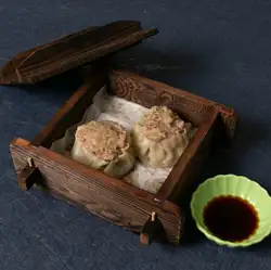 自製粗絞肉燒賣