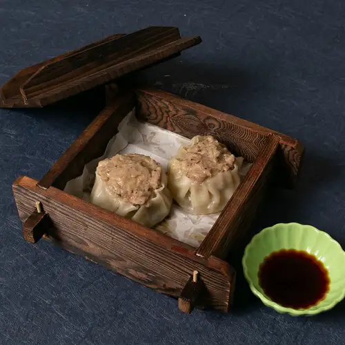 自家製　粗挽き肉焼売