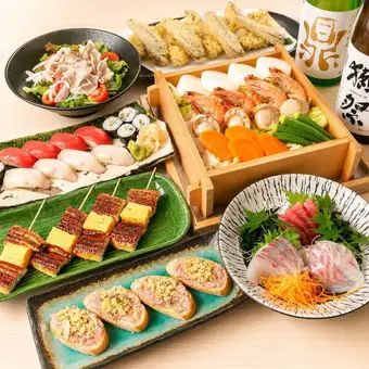 えん屋の厳選コース◇4990円＜２H飲み放題付き＞