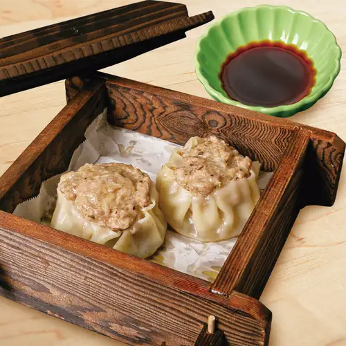 自家製　粗挽き肉焼売