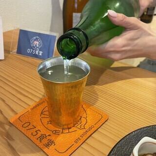 選りすぐりの日本酒を中心としたバリエーション豊富なドリンク♪